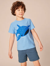 Load image into Gallery viewer, Tea Collection Whale Shark Graphic Baby Tee - Blue Orchid