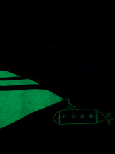 Load image into Gallery viewer, Tea Collection Glow in the Dark Submarine Tee - Whale Blue