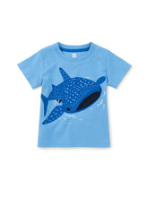 Load image into Gallery viewer, Tea Collection Whale Shark Graphic Baby Tee - Blue Orchid