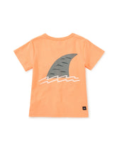 Load image into Gallery viewer, Tea Collection Baby Shark Graphic Baby Tee - Cantaloupe
