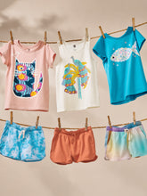 Load image into Gallery viewer, Tea Collection Perched Peacocks Tank Top - Chalk