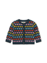 Load image into Gallery viewer, Tea Collection Iconic Baby Cardigan - Knit Tulips