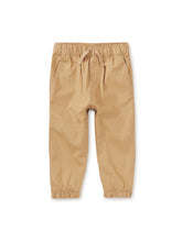 Load image into Gallery viewer, Tea Collection Woven Baby Joggers - Dune Grass
