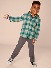 Load image into Gallery viewer, Tea Collection Flannel Button Up Baby Shirt - Anatolian Plaid