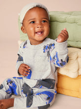 Load image into Gallery viewer, Tea Collection Long Sleeve Pocket Baby Romper - Bushy Bear