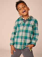 Load image into Gallery viewer, Tea Collection Flannel Button Up Baby Shirt - Anatolian Plaid