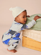 Load image into Gallery viewer, Tea Collection Long Sleeve Pocket Baby Romper - Bushy Bear