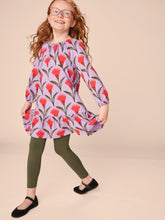 Load image into Gallery viewer, Tea Collection Blouson Sleeve Baby Dress - Ikat Thistle