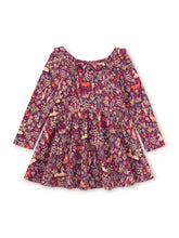 Load image into Gallery viewer, Tea Collection Ruffle Collar Ballet Baby Dress - Scottish Woodland