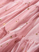 Load image into Gallery viewer, Tea Collection Tiered Tulle Sparkle Dress - Shimmer Sky