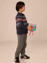 Load image into Gallery viewer, Tea Collection Crew Neck Sweater - Indigo