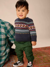 Load image into Gallery viewer, Tea Collection Small Steps Baby Pants - Pine Needle