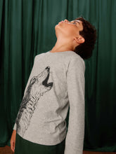 Load image into Gallery viewer, Tea Collection Husky Howl Graphic Tee - Heather Grey