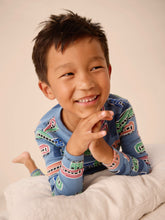 Load image into Gallery viewer, Tea Collection Goodnight Pajama Set - Japanese Trains