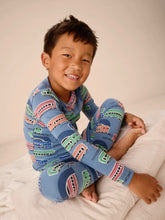 Load image into Gallery viewer, Tea Collection Goodnight Pajama Set - Japanese Trains