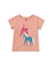 Load image into Gallery viewer, Tea Collection Brazilian Horse Graphic Baby Tee - Rose