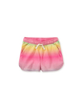 Load image into Gallery viewer, Tea Collection Tie Waist Baby Shorts - Rio Rainbow