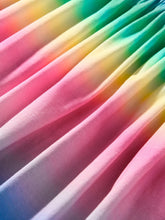 Load image into Gallery viewer, Tea Collection Short Sleeve Wrap Neck Dress - Rio Rainbow