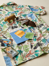 Load image into Gallery viewer, Tea Collection Printed Camp Baby Shirt - Rio Animal Scenic