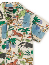 Load image into Gallery viewer, Tea Collection Printed Camp Baby Shirt - Rio Animal Scenic