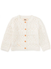 Load image into Gallery viewer, Tea Collection Ipanema Knit Baby Sweater - Cream