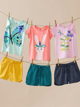 Load image into Gallery viewer, Tea Collection Dragonfly Floral Graphic Baby Tee - Pink Lady