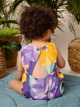 Load image into Gallery viewer, Tea Collection Peek a Boo Baby Romper - Tropical Floral