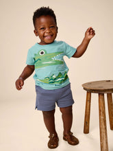 Load image into Gallery viewer, Tea Collection Caiman Graphic Baby Tee - Patina