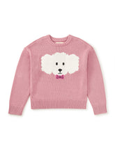 Load image into Gallery viewer, Tea Collection Fluffy Puppy Sweater - Hydrangea
