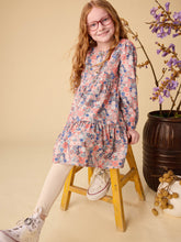 Load image into Gallery viewer, Tea Collection Corduroy Henley Shirtdress - Japanese Floral