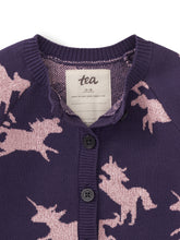 Load image into Gallery viewer, Tea Collection Sparkly Baby Cardigan - Unicorn Frolic