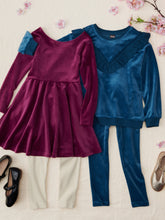 Load image into Gallery viewer, Tea Collection Velour Leggings - Ink