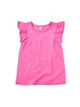 Load image into Gallery viewer, Tea Collection Pom Flutter Top - Carousel Pink