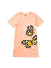 Load image into Gallery viewer, Tea Collection T-Shirt Dress - Monarch Butterfly