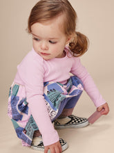 Load image into Gallery viewer, Tea Collection Print Mix Skirted Baby Dress - Parisian Homes