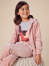 Load image into Gallery viewer, Tea Collection Velour Joggers - Cameo Pink