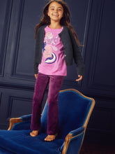 Load image into Gallery viewer, Tea Collection Knit Lace Cardigan - Indigo