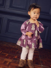 Load image into Gallery viewer, Tea Collection Marled Sweater Baby Leggings - Honeysuckle Rose