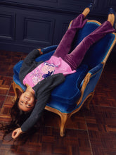 Load image into Gallery viewer, Tea Collection Knit Lace Cardigan - Indigo