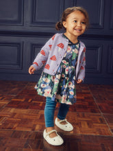 Load image into Gallery viewer, Tea Collection Iconic Baby Cardigan - Winter Toadstools