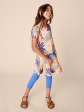 Load image into Gallery viewer, Tea Collection Short Sleeve Skater Dress - Sunflowers