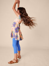 Load image into Gallery viewer, Tea Collection Short Sleeve Skater Dress - Sunflowers