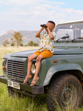 Load image into Gallery viewer, Tea Collection Printed Camp Baby Shirt - Safari Toile