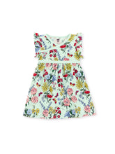 Load image into Gallery viewer, Tea Collection Wrap Neck Baby Dress - Lyrical Floral