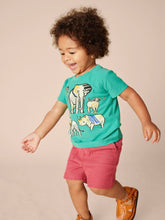 Load image into Gallery viewer, Tea Collection Big Five Graphic Baby Tee - Viridis