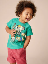 Load image into Gallery viewer, Tea Collection Big Five Graphic Baby Tee - Viridis