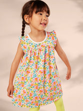Load image into Gallery viewer, Tea Collection Mighty Mini Dress - Tropical Hibiscus