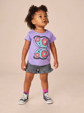 Load image into Gallery viewer, Tea Collection Ruffle Hem Baby Shorts - Indigo Chambray