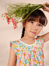 Load image into Gallery viewer, Tea Collection Mighty Mini Dress - Tropical Hibiscus