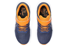 Load image into Gallery viewer, Asics Pre Excite 10 PS (Velcro) - Deep Ocean/Bright Orange